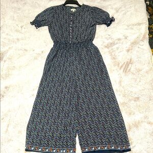 Max Studio Floral Jumpsuit